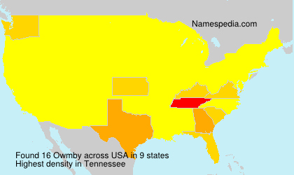 Surname Owmby in USA Surname Owmby in USA
