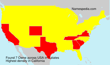 Surname Owne in USA Surname Owne in USA