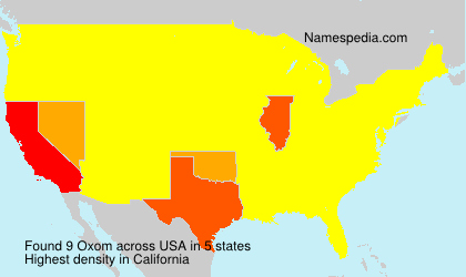 Surname Oxom in USA Surname Oxom in USA