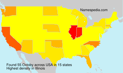 Surname Oxtoby in USA Surname Oxtoby in USA