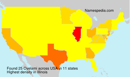 Surname Oyelami in USA Surname Oyelami in USA
