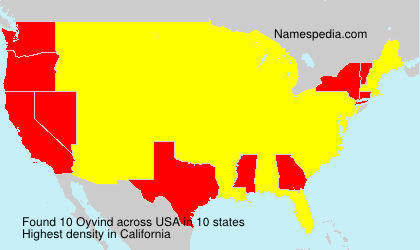 Surname Oyvind in USA Surname Oyvind in USA