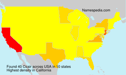 Surname Ozair in USA Surname Ozair in USA