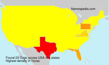 Surname Ozgo in USA Surname Ozgo in USA
