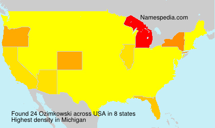 Surname Ozimkowski in USA Surname Ozimkowski in USA