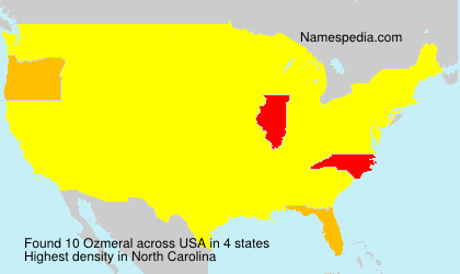 Surname Ozmeral in USA Surname Ozmeral in USA