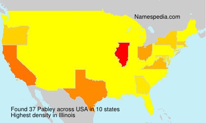 Surname Pabley in USA Surname Pabley in USA