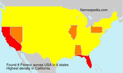 Surname Paceco in USA Surname Paceco in USA