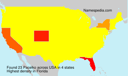 Surname Pacelko in USA Surname Pacelko in USA