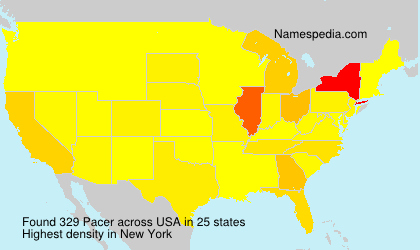 Surname Pacer in USA Surname Pacer in USA