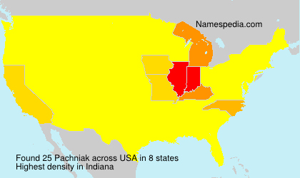 Surname Pachniak in USA Surname Pachniak in USA