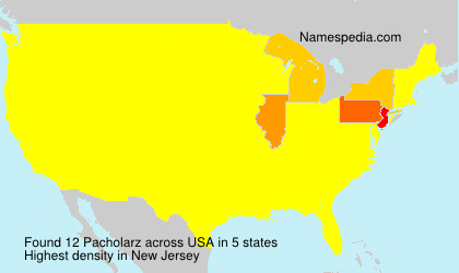 Surname Pacholarz in USA Surname Pacholarz in USA