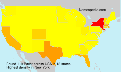 Surname Pacht in USA