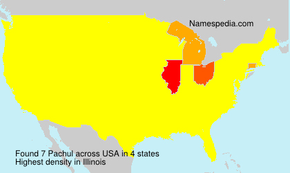Surname Pachul in USA Surname Pachul in USA