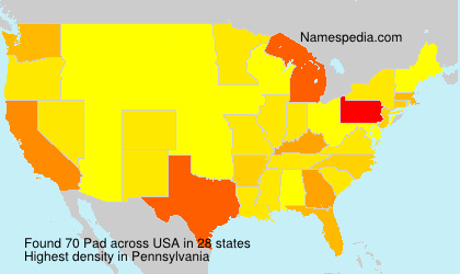 Surname Pad in USA Surname Pad in USA