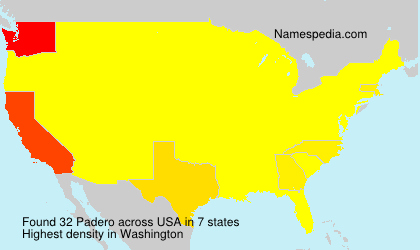 Surname Padero in USA Surname Padero in USA