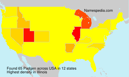 Surname Padgen in USA Surname Padgen in USA