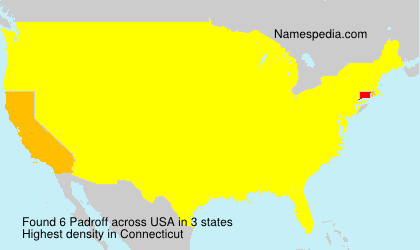 Surname Padroff in USA Surname Padroff in USA