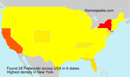 Surname Padworski in USA Surname Padworski in USA