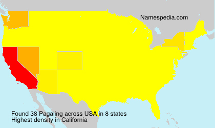Surname Pagaling in USA Surname Pagaling in USA