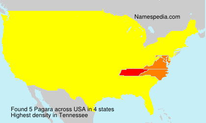 Surname Pagara in USA Surname Pagara in USA