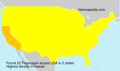Surname Pagaragan in USA Surname Pagaragan in USA