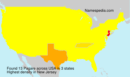 Surname Pagare in USA Surname Pagare in USA