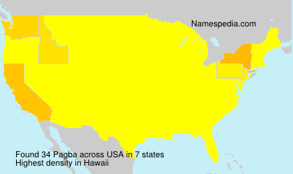 Surname Pagba in USA Surname Pagba in USA
