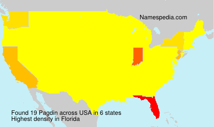 Surname Pagdin in USA Surname Pagdin in USA