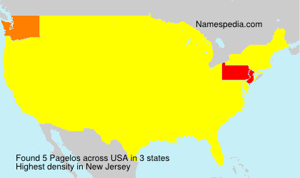 Surname Pagelos in USA Surname Pagelos in USA