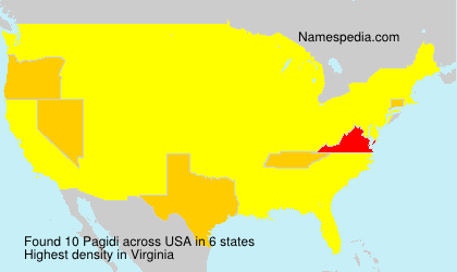 Surname Pagidi in USA Surname Pagidi in USA