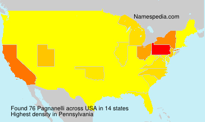 Surname Pagnanelli in USA Surname Pagnanelli in USA