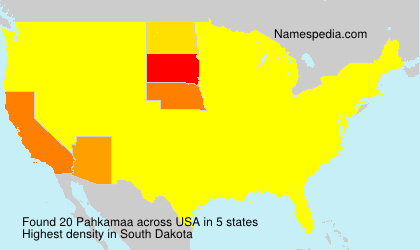 Surname Pahkamaa in USA Surname Pahkamaa in USA