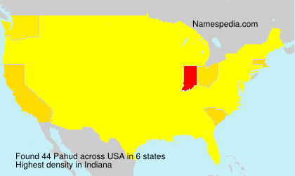 Surname Pahud in USA Surname Pahud in USA