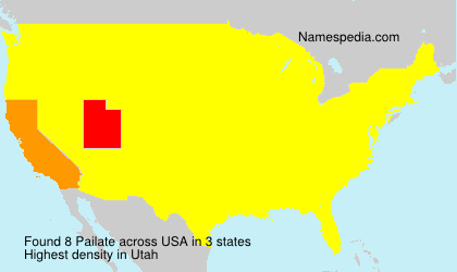 Surname Pailate in USA Surname Pailate in USA