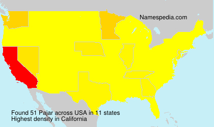 Surname Pajar in USA Surname Pajar in USA