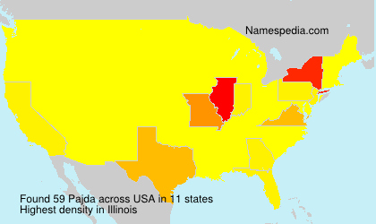 Surname Pajda in USA Surname Pajda in USA