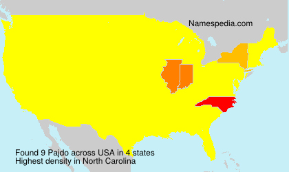 Surname Pajdo in USA Surname Pajdo in USA