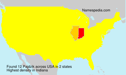 Surname Pajdzik in USA Surname Pajdzik in USA