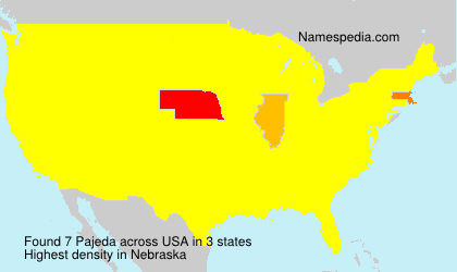 Surname Pajeda in USA Surname Pajeda in USA