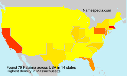 Surname Palaima in USA Surname Palaima in USA