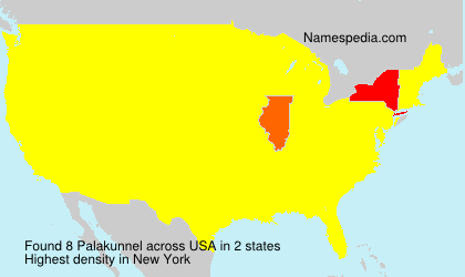 Surname Palakunnel in USA Surname Palakunnel in USA
