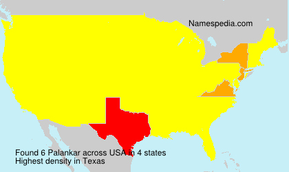Surname Palankar in USA Surname Palankar in USA