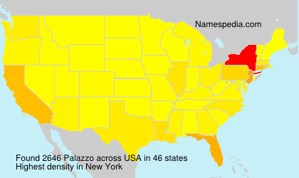 Surname Palazzo in USA
