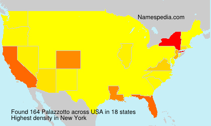 Surname Palazzotto in USA Surname Palazzotto in USA