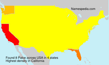 Surname Palce in USA Surname Palce in USA