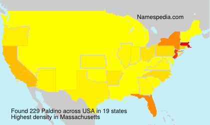 Surname Paldino in USA Surname Paldino in USA