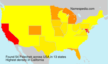 Surname Palechek in USA Surname Palechek in USA