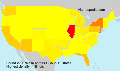 Surname Palella in USA Surname Palella in USA