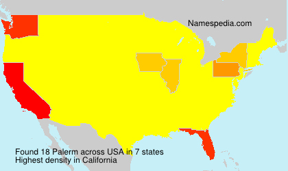 Surname Palerm in USA